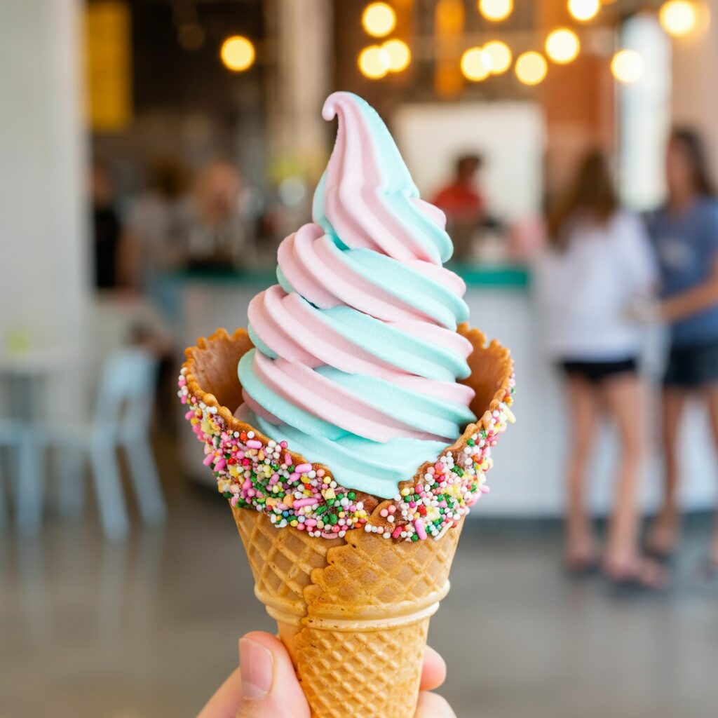 cotton candy ice cream